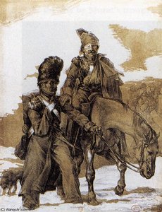 Graphics - The Retreat From Russia — Théodore Géricault