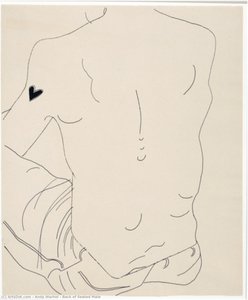 Back Of Seated Male — Andy Warhol, Pop Art