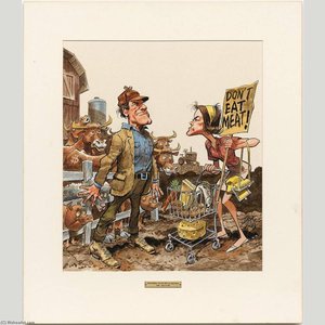 Food Prices Big Beef — Jack Davis