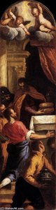 David And Achimelech — Jacopo Palma Il Giovane