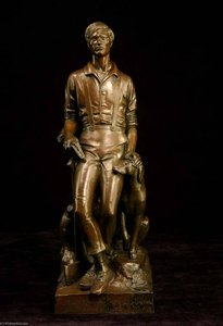 Abraham Lincoln The Hoosier Youth — Paul Manship