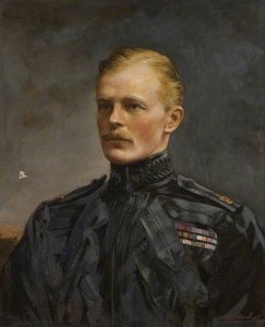 Major Claude Raul Champion De Crespigny (1878–1941), 5th Bt — Leon Sprinck