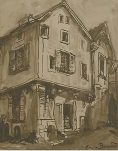 The House On The Corner — Émile Bernard