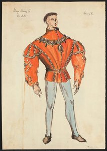 Costume Design For Richard Burton — Tatiana Moiseiwitsch
