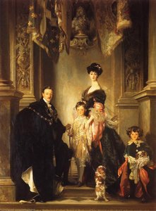 The Marlborough Family — John Singer Sargent