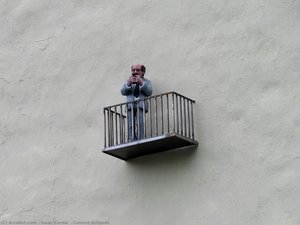 Cement Eclipses — Isaac Cordal