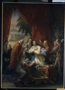 Saint Louis Recevant Le Viatique.1270 — Charles Meynier