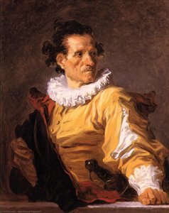Portrait Of A Man Called The Warrior — Jean-honoré Fragonard
