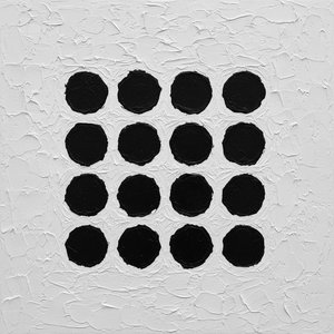 Monolithic Echoes Of A Structured Void In Sculptural Black And White Impasto — Laurent Vionnet, Minimalist Art
