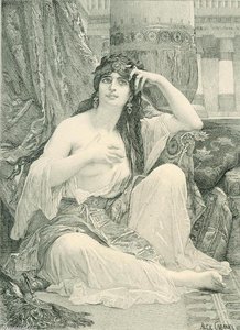 Engaving After Cabanel's 'the Sulamite' — Alexandre Cabanel