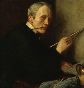 Self Portrait — Charles Haslewood Shannon, British Impressionism