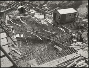 Barbican Centre Construction Photograph