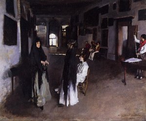 Ein Venezianisches Interieur — John Singer Sargent