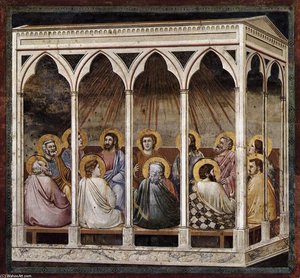 No. 39 Escenas De La Vida De Cristo: 23. Pentecost — Giotto Di Bondone