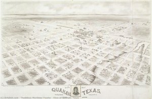 View Of Quanah, Texas — Thaddeus Mortimer Fowler