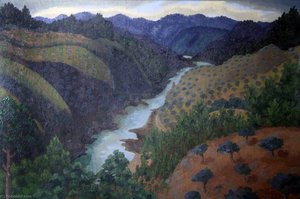 River Zezere, Portugal — Cedric Lockwood Morris