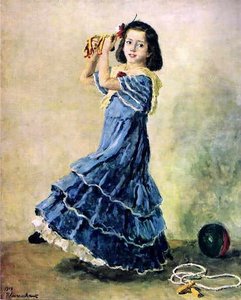 Margot Is Dancing — Pyotr Konchalovsky