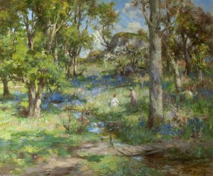 Picking Bluebells — William Stewart Macgeorge