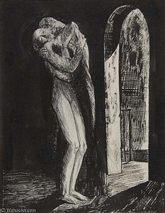 Embracing Couple — Rockwell Kent
