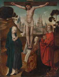 Crucifixion, Cornelis Engebrechtsz (circle of), c. 1510 - c. 1520