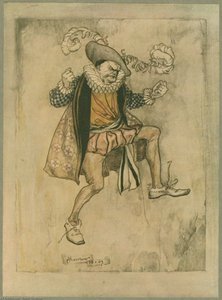 He Bounced Up And Down, And So Fearful A Frown Contracted His Brow, You'd Have Thought He'd Been Blind — Arthur Rackham