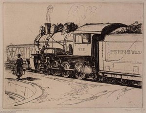 Long Branch Yards — Howard Cook
