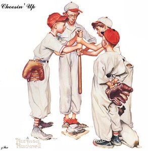 Choosin Up — Norman Rockwell