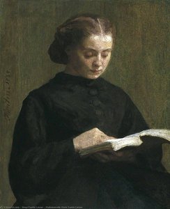 Mademoiselle Marie Fantin Latour — Henri Fantin-latour