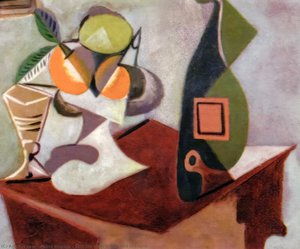 Still Life With Lemon And Oranges — Pablo Picasso, Cubist Still Life