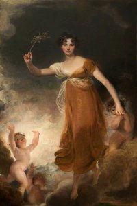 Giorgiana Maria Leicester, Lady De Tabley As 'hope' — Sir Thomas Lawrence, Neoclassicism