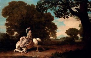The Farmer's Wife And The Raven — George Stubbs