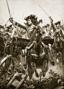 The Duke Of Marlborough At The Battle — Richard Caton Woodville, Historical Illustration