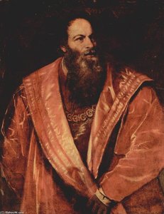 Portrait Of Pietro Aretino — Titian