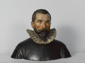 Portrait Bust Of A Man — Schardt, Johan Gregor Van Der