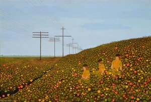 Brownies Resting From Their Endeavors — Carroll Cloar