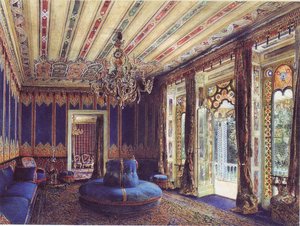 The Turkish Salon, Villa Hügel, Hietzing, Vienna