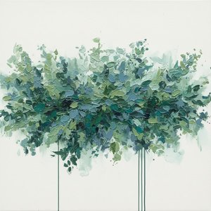 Ethereal Verdant Fragments In A Meditative Study Of Organic Silence And Texture — David Moreau