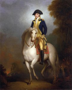 Equestrian Portrait Of George Washington — Rembrandt Peale