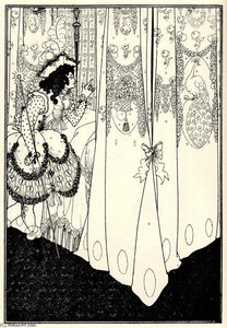 The Morning Dream — Aubrey Vincent Beardsley, Art Nouveau