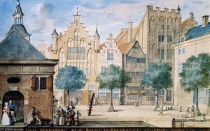 Old Blyenburg House Dordrecht — Aert Schouman
