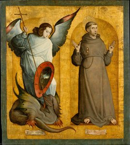 Saints Michael And Francis — Juan De Flandes, Early Netherlandish Painting