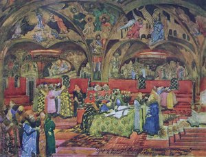 Stage Design For Mussorgsky's Opera 'boris Godunov' — Konstantin Yuon