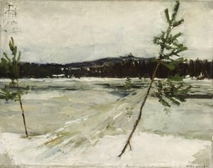 Path On The Ice — Akseli Gallen-kallela