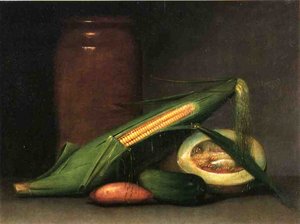 Corn And Canteloupe — Raphaelle Peale