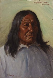 Strong Left Hand — Joseph Henry Sharp