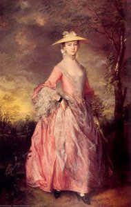 Mary, Countess Of Howe — Thomas Gainsborough, Romantic Landscape Painting
