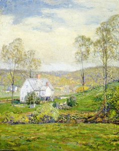 A Farmyard In Spring — Wilson Henry Irvine