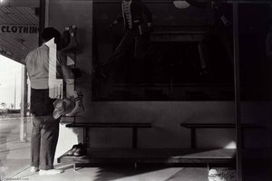 Untitled (Shoe Store Windows)