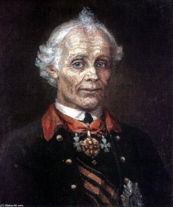 Portrait Of Alexander Suvorov — Vasily Ivanovich Surikov