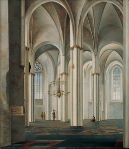 Interior Of The Buurkerk, Utrecht — Питер Јанс Ван Саенредам